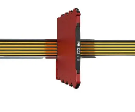 Produktfoto 1 von PR Electronics Serie 3200 Signalwandler 16.8V dc, 31.2 V dc, Schalter / Relais, NPN 30 V dc AUS DIN-Hutschiene,