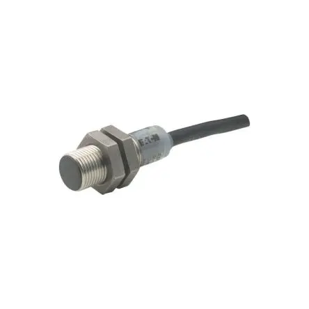 Produktfoto 1 von Eaton E57 Premium+ Short M12 Näherungssensor, Gewinderohr PNP/NPN / 200mA 2 mm, IP67 250 V ac 250 V dc
