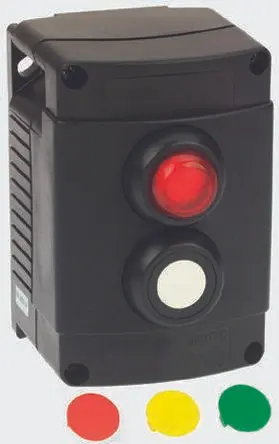 Produktfoto 1 von Bartec Drucktaste-Steuerstation Thermoplast, IP67, IP66 Ø 22 mm