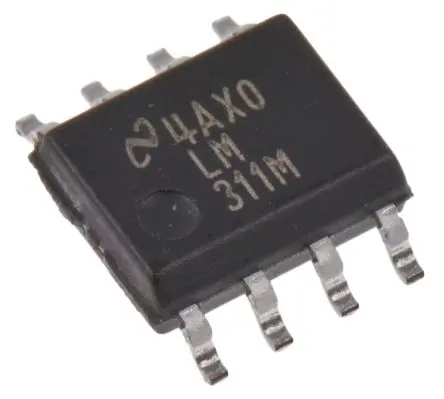 Produktfoto 1 von Texas Instruments Komparator Universal SOIC Open-Collector 0.2 μs 1-Kanal 8-Pin 36V 9 V