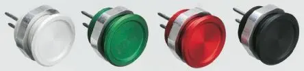 Produktfoto 1 von Schurter Piezo-Schalter Grün 100 mA Lot IP40