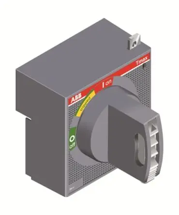 Produktfoto 1 von ABB Grau Tmax T Drehgriff für T4, T5