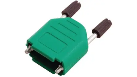 Produktfoto 1 von Encitech Connectors DPPK-SLIM D-Sub-Gehäuse Gerade, 15-polig, Grün, Größe DA, aus Kunststoff