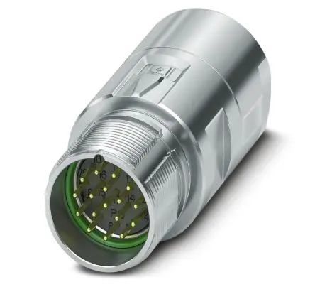 Produktfoto 1 von Phoenix Contact M23 PRO M23 Rundsteckverbinder Stecker 17-polig Stecker 8A Kabel IP66, IP68