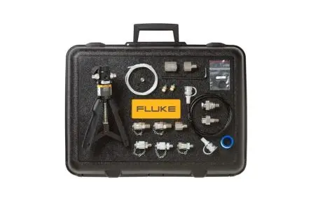 Produktfoto 1 von Fluke 1/4 Zoll NPT Außengewinde Pneumatisch, Hand Druckprüfpumpe Kit, 40 bar