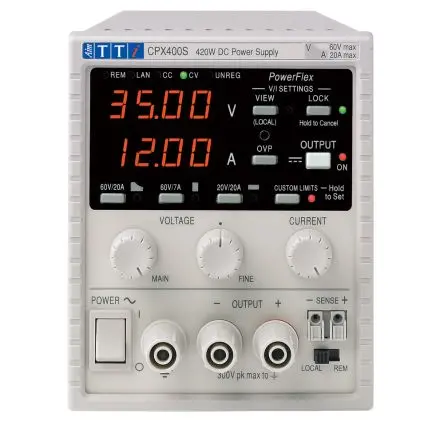 Produktfoto 1 von Aim-TTi Digital 1 Digital 60V IEC 320 Labornetzgerät 20 A 420 W, ISO-kalibriert