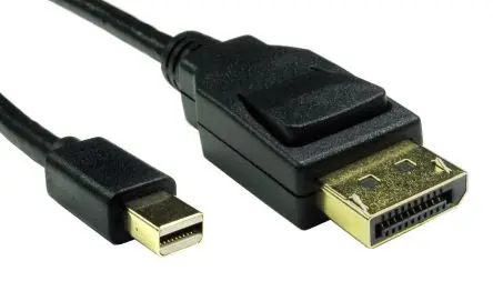 Produktfoto 1 von RS PRO, Stecker DisplayPort-Kabel A Mini-DisplayPort B DisplayPort - Stecker, 500 mm Polyvinylchlorid