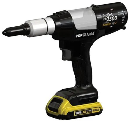 Stanley 1 18 V Nietpistole für Nieten → 4.8 mm