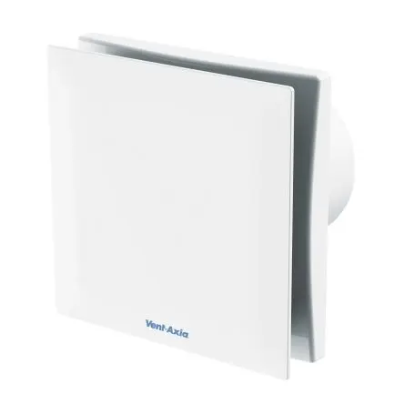 Vent-Axia VASF100 Abzugsgebläse Vierkant Panel, Fenster, Wand, Decke, Rahmenklemme, 12 dB 100 mm