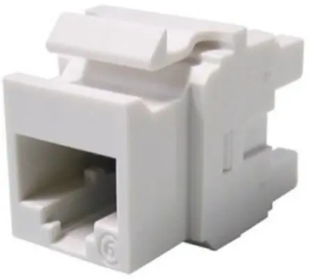 Produktfoto 1 von Molex CES KSJ-00033 Keystone-Jack, Kat. 6, RJ45 Typ Keystone-Jack, Abschirm Ungeschirmt, L. 30.6 mm