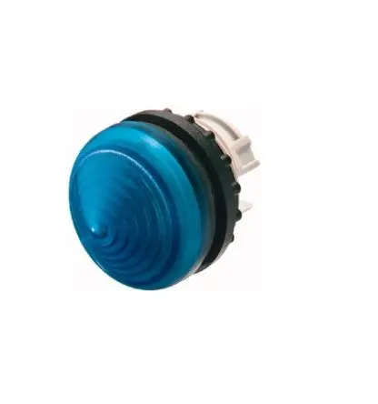 Produktfoto 1 von Eaton Eaton Moeller Anzeige, Tafelausschnitt-Ø 22.5 mm, Blau Rund IP69K, IP67