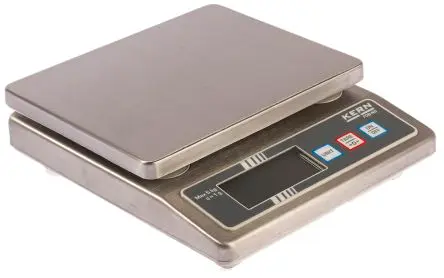 Produktfoto 1 von Kern FOB-NS Tischwaage 5kg / Auflösung 5000, ISO-kalibriert