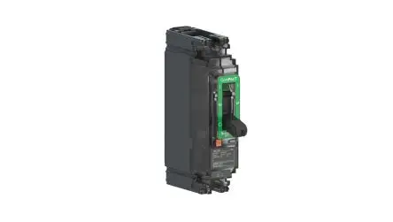 Produktfoto 1 von Schneider Electric ComPacT NSX ComPacT NSX, Schutzschalter 1-polig, 100A / Abschaltvermögen 25 KA, Fest