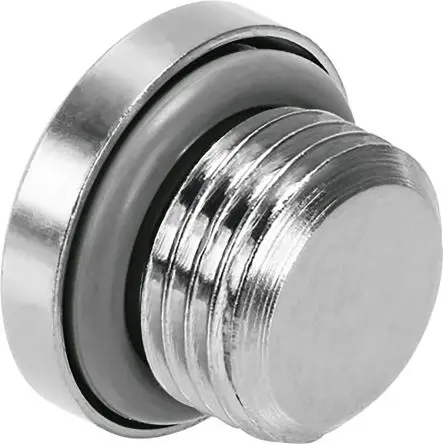 Produktfoto 1 von Festo NPQH Verschlussstopfen Messing vernickelt G