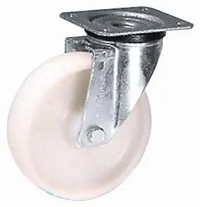 Produktfoto 1 von LAG Drehbar Rolle, Rad ø 125 mm, 200 kg, Ges H. 160 mm, Rad B. 40 mm