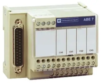 Produktfoto 1 von Schneider Electric Modicon X80 Sockel Sockel für Schnellverdrahtungssystem Advantys ABE7 Telefast