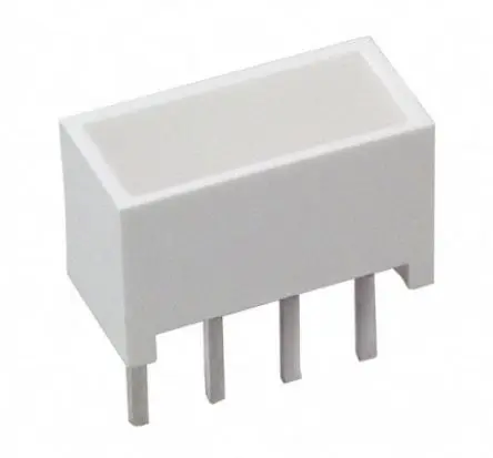 Produktfoto 1 von Broadcom HLMP-2550-FG000 LED-Anzeige Lichtleiste, Grün 585nm 50mcd Zeichenbreite 20.3 mm Zeichenhöhe 5 mm
