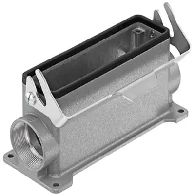 Produktfoto 1 von HARTING Han B Oberflächenmontiertes Gehäuse Einhebel 1, Oberfläche L32B Oberflächenmontiertes Gehäuse, IP65