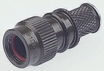 Produktfoto 1 von Polamco 91 Buchse Rundsteckverbinder Rückgehäuse, Gerade, Gr. 20, für Code-Q-Steckverbinder, L. 36 mm, Geh.Mat. Metall