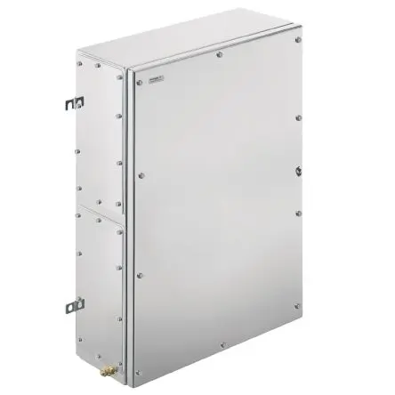 Produktfoto 1 von Weidmüller Klippon TB MH; Gehäuse; Edelstahl 316; Grau Geflanscht IP66, IP67 Breite 200 mm Höhe 762 mm Länge 508 mm