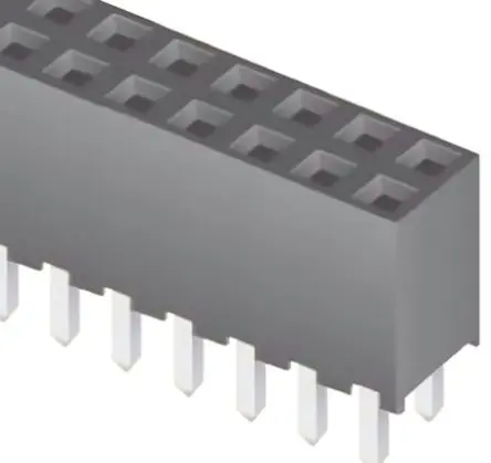 Produktfoto 1 von Samtec SQW Leiterplattenbuchse 90-polig / 2-reihig, Raster 2 mm
