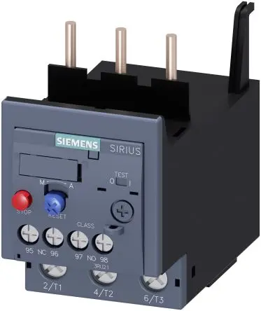 Produktfoto 1 von Siemens SIRIUS 3RU2 Thermisches Überlastrelais, / 20A 7.5 kW 1 Schließer/1 Öffner / 3A 3P, 55 mm x 55mm