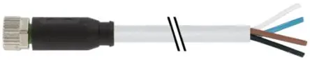Produktfoto 1 von Murrelektronik Limited 7000, 4-polig Sensor-Betätigungselementkabel, Gerade Buchse / Freies Kabelende, Länge 10 m