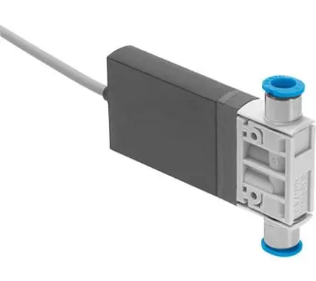 Produktfoto 1 von Festo 2/2, Geschlossen, Monostabil MHJ10 Pneumatisches Magnetventil Metrisch, Elektrisch-betätigt 24V dc