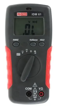 Produktfoto 1 von RS PRO IDM61 Tragbar Digital Multimeter, CAT, CAT III