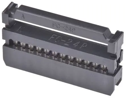 Produktfoto 1 von Wurth Elektronik WR-BHD IDC-Steckverbinder Buchse, Gerade, 24-polig Kabel / 2-reihig, Raster 2.54 mm