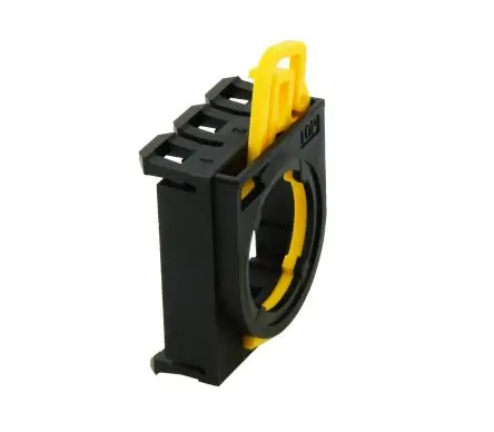 Produktfoto 1 von Idec YW Kontaktblock und Halter 600V Einsteckbar