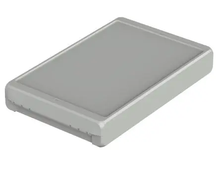 Produktfoto 1 von Bopla Bocube; Universalgehäuse; ABS; Grau, Hellgrau Geflanscht IP66, IP68 Breite 170 mm Höhe 40 mm Länge 271 mm