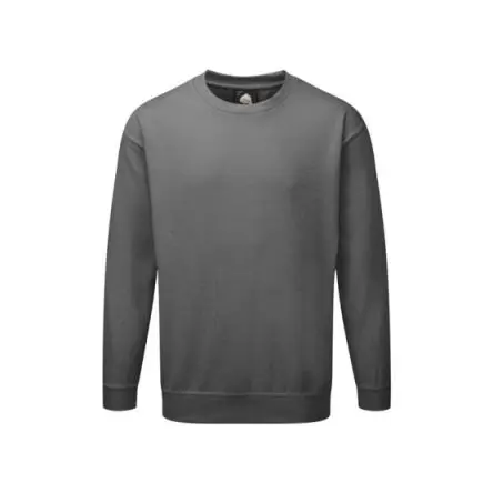 Produktfoto 1 von Orn 1250-15 Unisex Sweatshirt, 65 % Polyester, 35 % Baumwolle Grau, Größe L