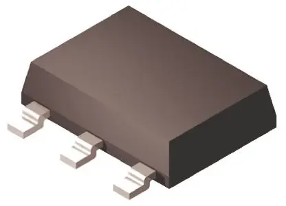 Produktfoto 1 von onsemi Oberfläche Transistor PnP -300 V / -100 mA, TO-223 4-Pin