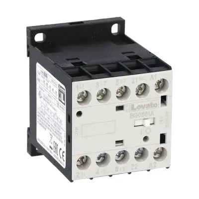 Produktfoto 1 von Lovato BG06 Schütz 220V-Spule, 3-polig, 690V 3 kW 1 Öffner