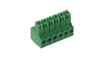 Produktfoto 1 von PTR HARTMANN AK1550 Leiterplattensteckverbinder Gerade, 6-polig / 1-reihig, Raster 3.5 mm