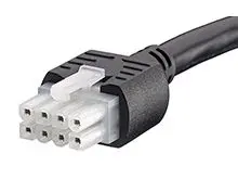 Produktfoto 1 von Molex 8 245135 Platinenstecker-Kabel Mini-Fit Jr 8 / Mini-Fit Jr Buchse / Buchse, 1 m