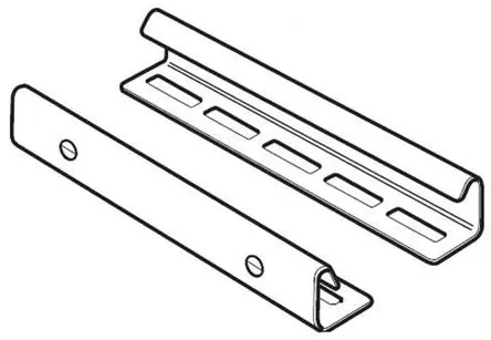 Legrand Kupplungssatz für mittlere Beanspruchung, Vorverzinkter Stahl, 25mm x 25 mm