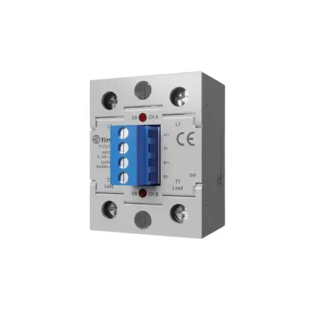 Produktfoto 1 von Finder 77 Schienenverkehr Industriell montierte Halbleiterrelais, 2 Schließer 600 V ac/dc 230V ac/dc / 75 A