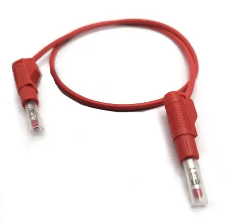 Produktfoto 1 von Mueller Electric Messleitung 32A Stecker / Stecker, Rot 1.5 m, 600V