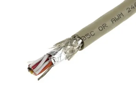 Produktfoto 1 von Alpha Wire Pro-Tekt Datenkabel, 5-paarig 0.23 mm² 100 m Ø 7.39 mm Polyvinylchlorid isoliert Grau