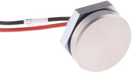 Produktfoto 1 von Schurter Piezo-Schalter Natur 100mA SPST Stecker IP67, IP69K Tastend