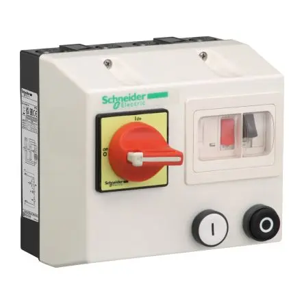 Produktfoto 1 von Schneider Electric TeSys LG Motorstarter 230V ac 3-phasig 5.5 kW, IP55 / 14A, 9 A
