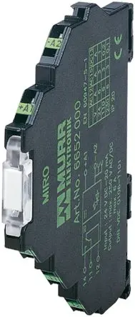 Produktfoto 1 von Murrelektronik Limited Interface Relais 24V ac/dc, 1-poliger Umschalter DIN-Hutschiene 17mA