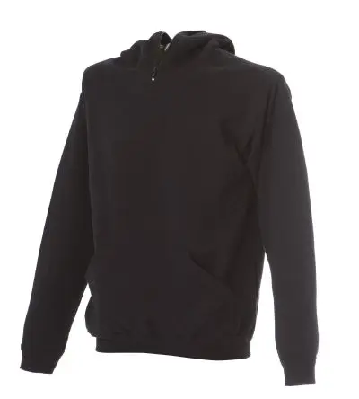 Produktfoto 1 von JRC 989273 Unisex Sweatshirts & Fleecejacken, 70 % Baumwolle, 30 % Polyester Schwarz Reißverschluss, Größe L