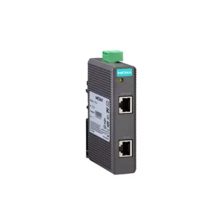 Produktfoto 1 von MOXA PoE-Splitter 44V dc, 75 V dc Input / 24V dc Output, 0.54 A 12.95 W 1 Port 100 mm L. 86.2mm B. 24.9 mm T.