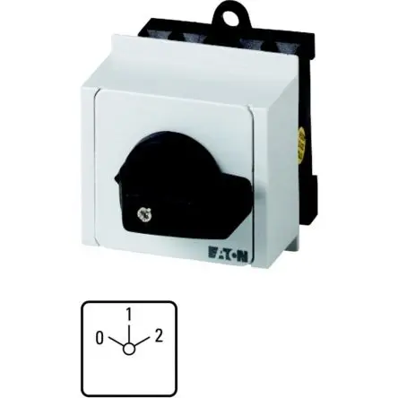 Produktfoto 1 von Eaton Eaton Moeller Nockenschalter 20 A, 3-Stufen Kurzer Daumengriff Schraube, 60 °-Wurfwinkel