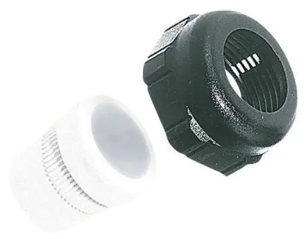 Produktfoto 1 von HARTING Han-Compact Kabelverschraubung für Stromversorgungssteckverbinder in robuster Ausführung, Buchse, M25 x 1.5,