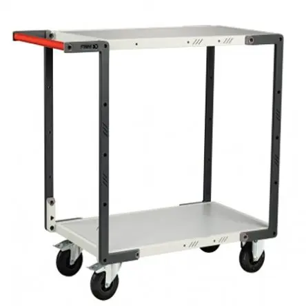 Produktfoto 1 von FIMM 2 Gestellwagen, Stahl Rahmen, max. 250 kg 850 mm, 945 mm 495 mm