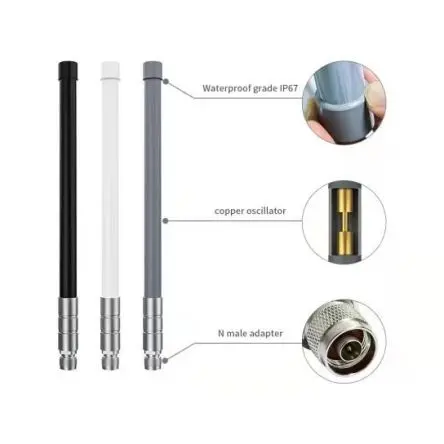 Produktfoto 1 von Okdo ZCW-AB0006 Rund WiFi-Antenne Innen- / 5 dBi Typ N